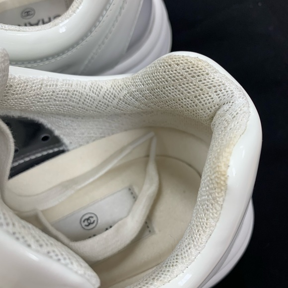 ADDITIONAL photos of CHANEL White Trainers - Picture 4 of 7